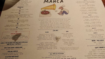 Franco Manca menu