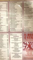 Red Star menu