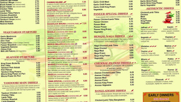 Chennai Indian Hill Hook menu