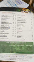 Greengages menu