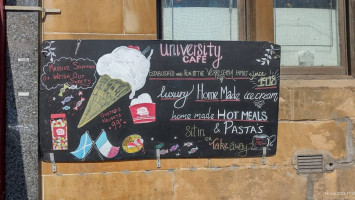 University Cafe food
