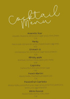 Cabarfeidh menu