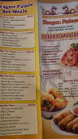 Dragon Palace Chinese Takeaway And Delivery menu