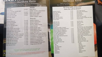 Northsea Resto Bowling menu