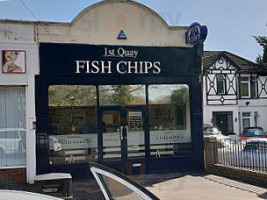 1st Quay Fish Chips outside