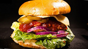 Gourmet Burger And Fries food
