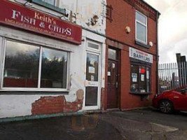 Keith's Fish Chip Shop outside