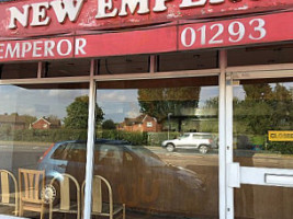 The New Emperor Chinese Takeaway outside