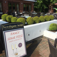 The Newdigate inside