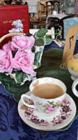 Vintage Home And Fashion With Olde Penny's Tea Room food