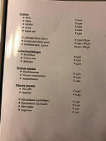 Frietshop menu