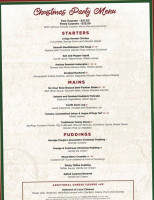 The George Dragon Swallowfield menu