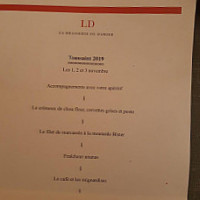 La Brasserie Du Damier menu