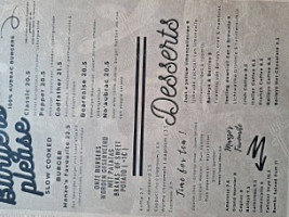 Manzo's Tapas Bistro menu
