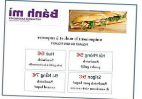 Phở Bánh Mì food