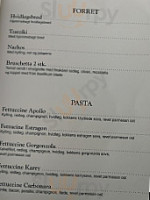 Kibæk Pizza Steakhouse menu