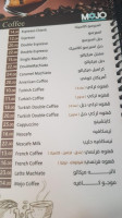 Mojo Cafe menu