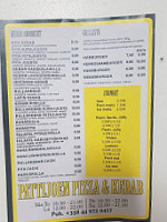 Pattijoen Pizza Kebab menu