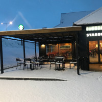 Starbucks inside