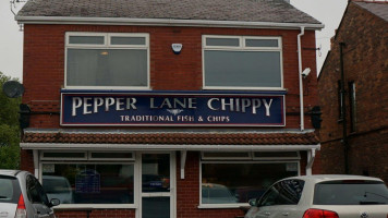 Pepper Lane Chippy outside