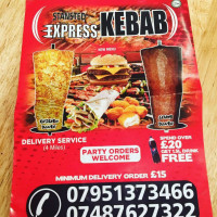 Stansted Express Kebab food
