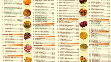 Golden Bowl Chinese Take Away menu