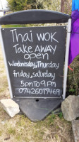 Thai Wok Takeaway menu