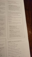 The Kilton menu