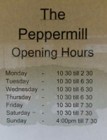 Peppermill menu