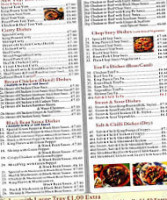 Mandarin House Chinese Takeaway menu