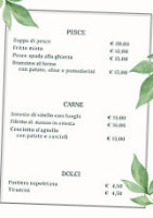 La Terrazza Jacolia menu