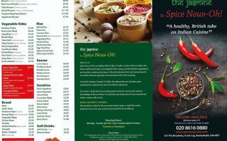 The Jasmine By Spice Nouv-oh! menu