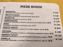 Pizzeria Ponte Del Prato menu