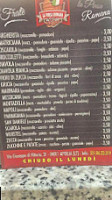 Pizzeria Da Fratè menu