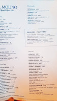 El Molino menu
