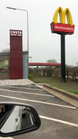Costa Coffee Drive Thru outside