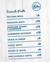 Biffy menu
