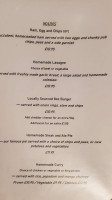 Knowle Inn menu