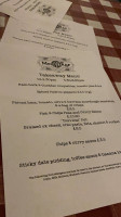 The Mousetrap Inn menu