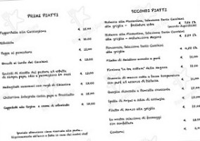 Osteria Magona menu