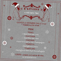 Nanticchia menu