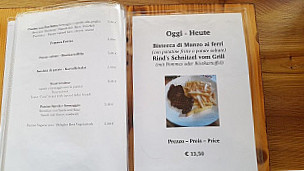 Ütia Florian menu