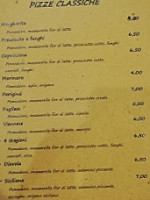 Tato Birillo Pizzeria Trattoria menu