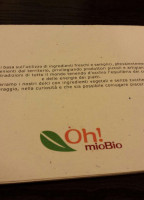 Oh! Mio Bio! food
