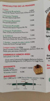 Pizzeria Da Antonio Corbais menu