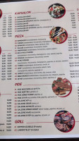 Diyar Snack menu