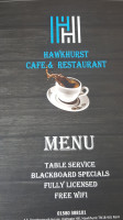 Hawkhurst Cafe food
