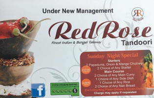 The Red Rose food