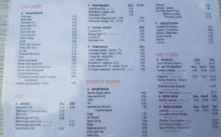 Luihoeve menu