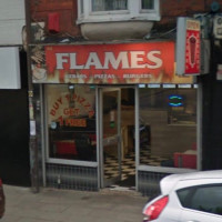 Flames-pizza And Grill food